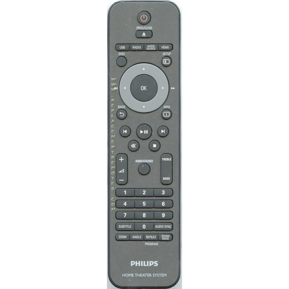 PHILIPS 996510026446 (p/n 996510026446) Home Theater System Remote