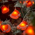 thumbnail image 4 of Adornos navideños, luces LED para gorros de Papá Noel, adornos de cuerda, adornos para escaparates, adornos para árboles de Navidad, regalos creativos., 4 of 5