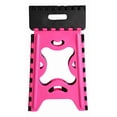 thumbnail image 3 of Banco Plegable Grande Portatil Plastico Soporta 120kg 1pz Acabado De La Estructura Mate Color Rosa Mexicano, 3 of 4