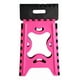 thumbnail image 3 of Banco Plegable Grande Portatil Plastico Soporta 120kg 1pz Acabado De La Estructura Mate Color Rosa Mexicano, 3 of 4