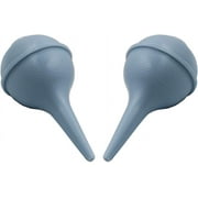 Comfort Axis Baby Nasal Aspirator and Ear wax Bulb Syringe, Blue, 2 Oz (2 Pack)