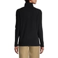 thumbnail image 2 of Lands' End Women's Lightweight Fleece Quarter Zip Pullover, 2 of 3