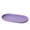 Purple, variant on Oval Decorative Serving Tray, Purple Plastic Vanity Tray, Modern Coffee Table Bathroom Kitchen Organizer Tray for Home Decor,11.8X6.5In