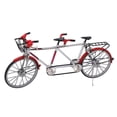 thumbnail image 3 of Tandem Mini Bicycle Model, Alloy Bike Model Exquisite Workmanship Alloy Material Mini design  For Gifts For Desktop Decorations For  Office, 3 of 8