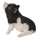 thumbnail image 2 of Figurine Hi-Line Gift Ltd con forma de cerdo sentado, negro y blanco, 2 of 6