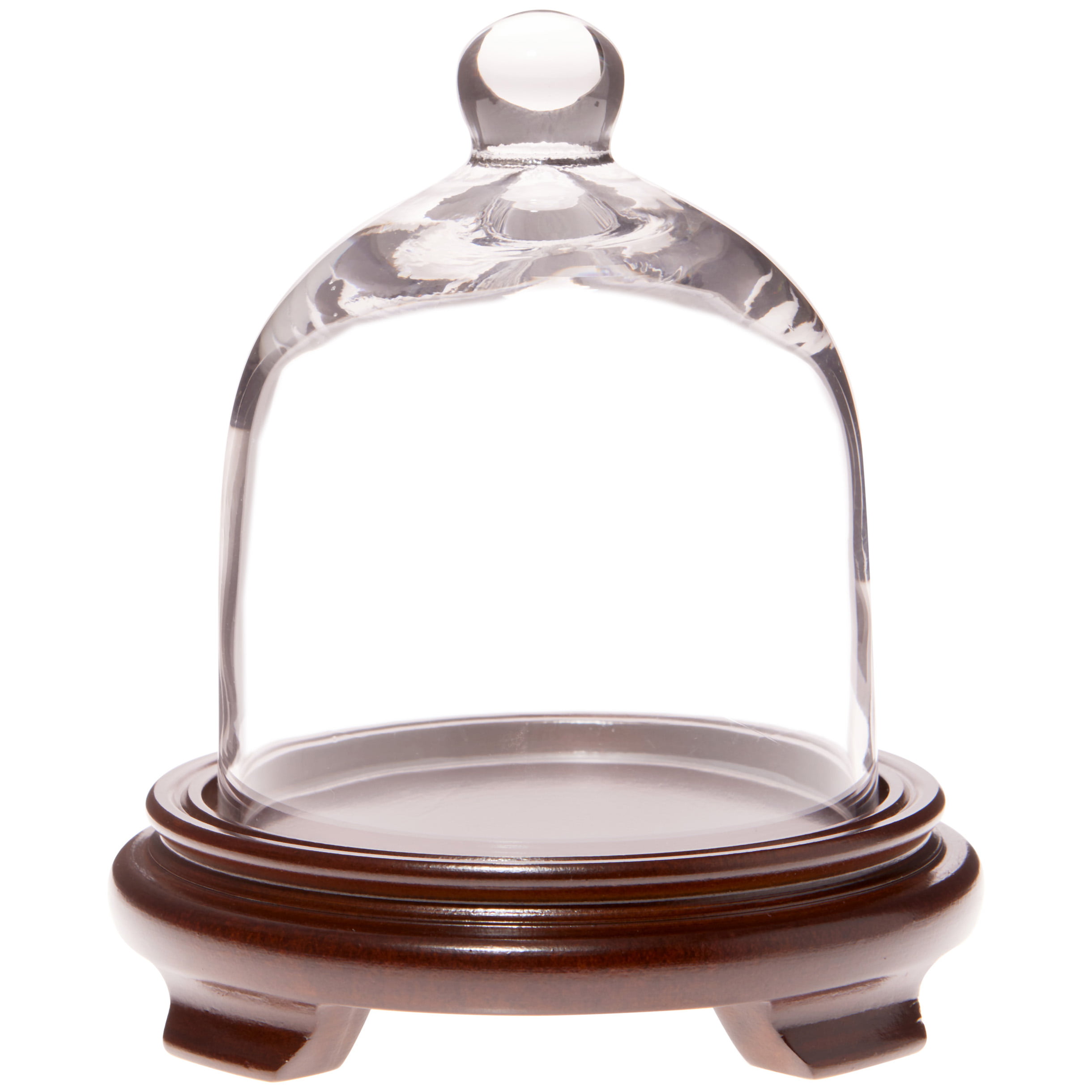 Interior size 7.75" x 8" Plymor 8" x 9.5" Bell Jar Glass Display Dome Cloche 