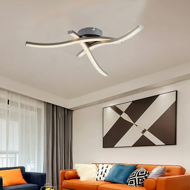 Outerdo Monochromatic Led Ceiling Light Fixture 3 4 Modern Acrylic Lamp For Living Room Bedroom Restaurant Com - Led Ceiling Lamps For Living Room Outerdo Monochromatic Led Ceiling Light Fixture 3 4 Modern Acrylic Lamp For Living Room Bedroom Restaurant Com - Led Ceiling Lamps For Living Room