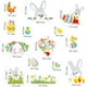 thumbnail image 2 of Pegatinas de pared Pascua Niños Pascua Pegatina de pollito Pegatina de pared Pegatina de ventana Pegatinas de tatuaje, 2 of 4