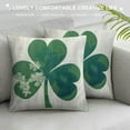 thumbnail image 3 of HENGT St Patricks Day Pillow Covers Truck March Blue Clover Pillow Lucky Charms Arrow Decorative Cushion Cases Saint Patty’s Day Cushion Covers for Farmhouse Home Sofa Couch Outdoor, 3 of 5