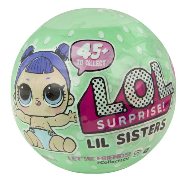 L.O.L. Surprise! Lil Sisters Doll - Series 2 - Walmart.com - Walmart.com