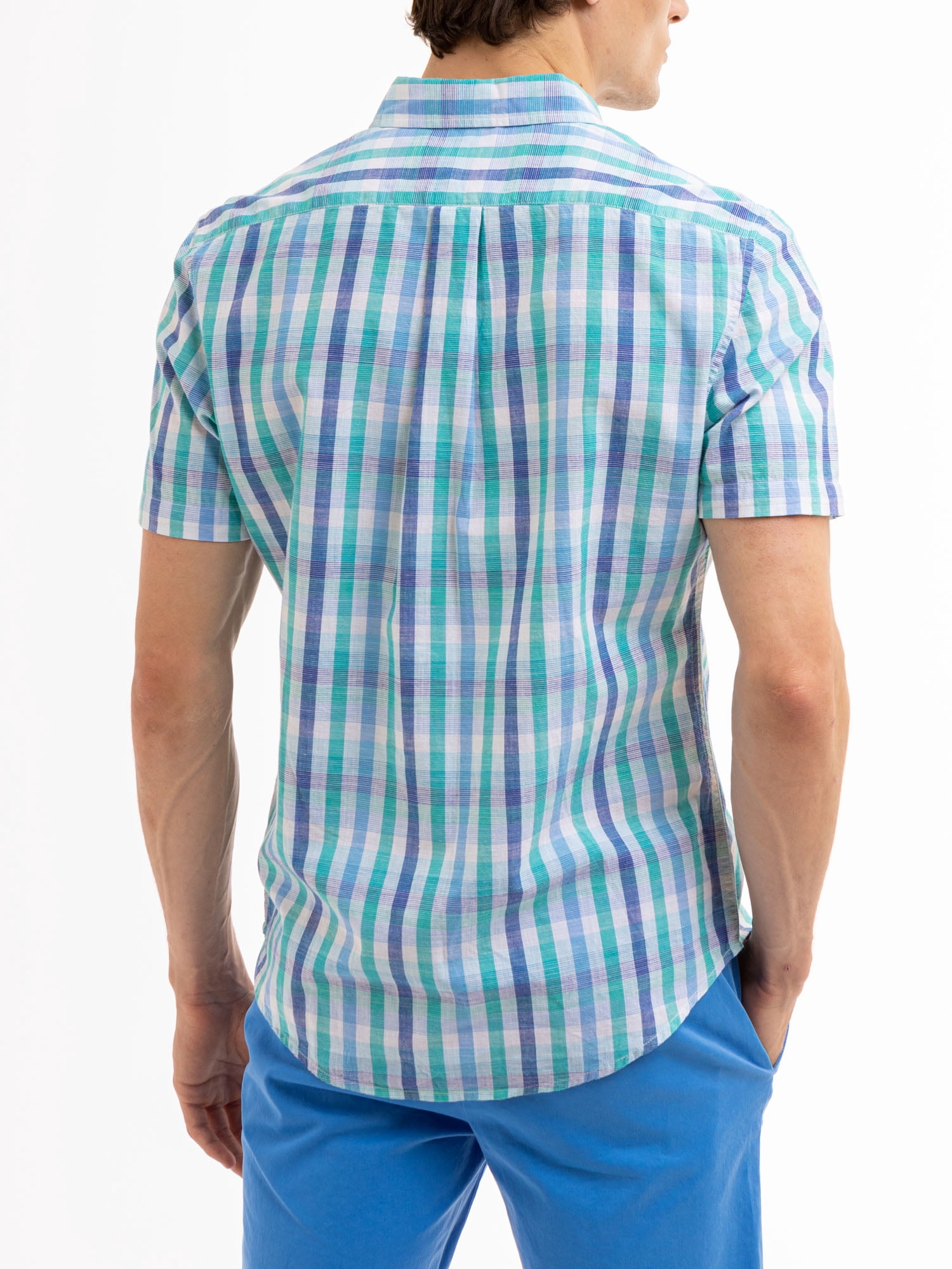 U.S. Polo Assn. Men's Short Sleeve Woven Shirt