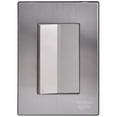 thumbnail image 1 of Apagadores Tipo Escalera Inoxium1ESilver 1Pza Apagador Escalera 125-250VCA 10A 50/60Hz Plateado Acero Inoxidable/PC., 1 of 3
