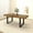 Black + Brown, variant on Noble House Alverric 78.74" Modern Farmhouse Extendable Dining Table for 6–10, Dining Room Conference, White Oak