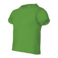 thumbnail image 2 of Couver Toddler Baby Girls Boys Cotton Jersey Short-Sleeve T-Shirt, Activewear, Grass, 4T, 2 of 5