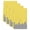 Yellow, variant on Abstract Navy Blue Kitchen Towels Set of 2, Modern Minimalist Graffiti Artwork Absorbent Dish Towels for Kitchen, Microfiber Hand Towel, Quick Drying Tea Towel for Cleaning Decorative Dishcloths