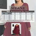 thumbnail image 3 of SIEANE Women's Plus-Size Casual Crew Neck Autumn Long Sleeve Stretch Knit MIDI Dress 1X-4X, 3 of 7