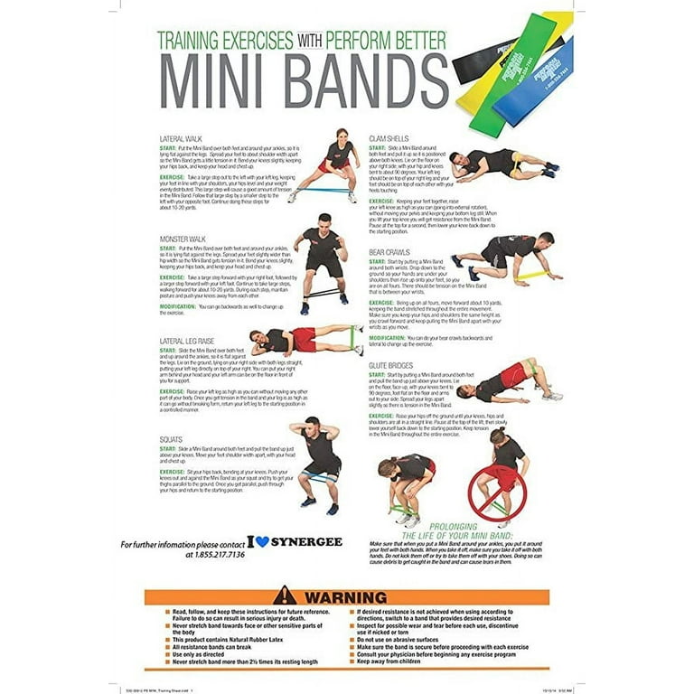Exercises with mini resistance bands sales