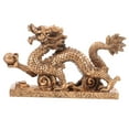 thumbnail image 4 of Auspicious Resin Dragon Statue Figurine for Home Office Decor, Feng Shui Decoration, 4 of 8