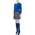 thumbnail image 2 of Heather Veronica Sawyer Chandler Uniform Women's Heather Musical Outfits Blue Jacket Skirt Uniform Suit, 2 of 7