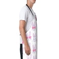 thumbnail image 3 of Picia Heart Rabbit Waterproof Apron for Unisex Adult - Adjustable Bib Apron with Pockets, Ideal for Cooking, Gardening, Painting, and Household Chores, 3 of 9