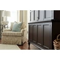 thumbnail image 2 of Amerock Vasari 3-3/4 in (96 mm) Center-to-Center Antique Nickel Cabinet Pull, 2 of 2
