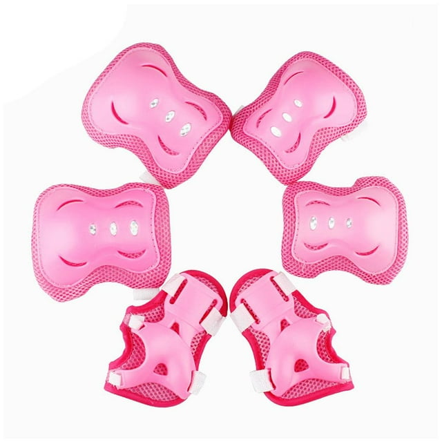6Pcs/set Kids Children Knee Pads Bike Skateboard Skating Cycling Protection V5