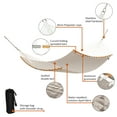 thumbnail image 5 of Classic Accessories Ravenna 81 x 55 Inch Quilted Double Hammock, Mushroom, 5 of 13