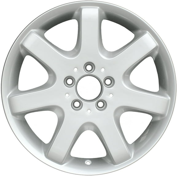 Remanufactured Painted Silver Aluminum Wheel 17 x 8.5 1634010402 fits 1998-1999 Mercedes-Benz ML320
