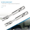 thumbnail image 3 of Nueva ActualizacióN del Eje de TransmisióN CVD Metal para D12 C24 C34 B14 B24 B16 B36 MN D90 MN99S RC Car Parts Accesorios, 3 of 5