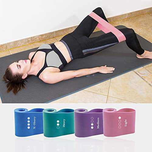 Details about   Resistance Bands Set Exercise Workout Yoga Pilates Home Training Crossfit Booty