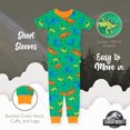 thumbnail image 4 of Universal Boys' Little Pajama Set, Dino Explorer, 3T, 4 of 8