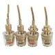 thumbnail image 2 of 4 conectores de poste de conexión, conector banana de 4 mm, adaptador de poste de cableado de desconexión rápida, terminal de altavoz, conector, 2 of 8