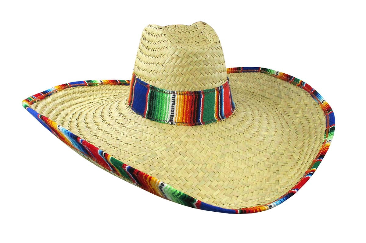 giant straw cowboy hat