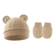 thumbnail image 3 of "Juego De 4 Sombreros Para Bebés y guantes tonos Lab. g  nude ", 3 of 5