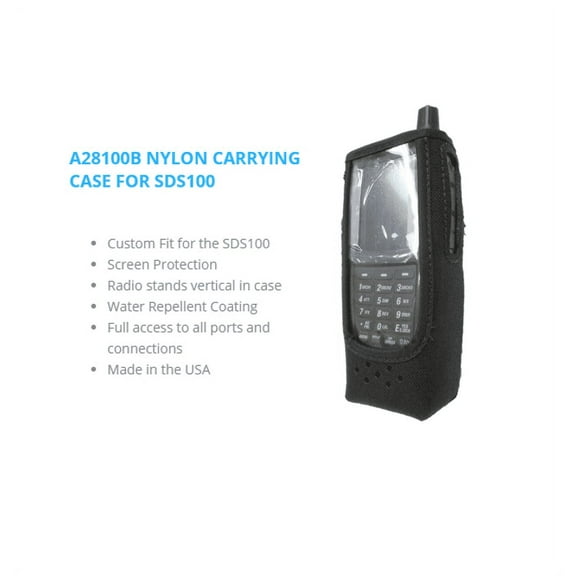 Uniden SDS100 Police Scanner Nylon Case