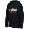 thumbnail image 2 of Women's-Levelwear Connor Bedard Black Chicago Blackhawks Vivid Tracer Name & Number Pullover Hoodie, 2 of 3