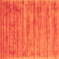 thumbnail image 1 of Ahgly Company Indoor Square Abstract Orange Contemporary Area Rugs, 5' Square, 1 of 1