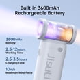 thumbnail image 2 of Jisulife Handheld Fan Life9 Grey, 2 of 5