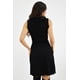 thumbnail image 3 of Vestido tejido cuello cascada Roman Fashion /Juvenil, 32162 (Negro) negro G, 3 of 6