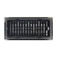 thumbnail image 3 of Decor Grates AJH410-GM Oriental Floor Register, 4x10 Inches, Gun Metal Finish, 3 of 6
