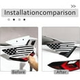 thumbnail image 5 of TINKI Rear Wing Side American Flag Decals Compatible with Chevrolet Corvette C8 2020-2023, Spoiler Side Panel Sticker, American Flag Rear Wing Decal Sticker, 5 of 12