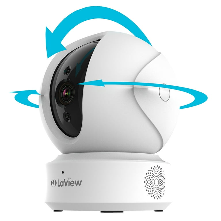 laview one pt 1080p wireless indoor surveillance camera