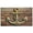 Old Wooden Nautical, variant on Pastel Wildflowers Classic Design Gentle Floral Violet Pink Rugs for Entry Vintage Rustic Crystal Velvet Welcome Mat 30 X 17.7 Inch