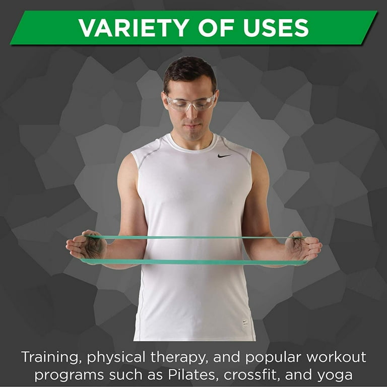 THERABAND Resistance Band Loop Set, 18 IN, Pack, Beginner to