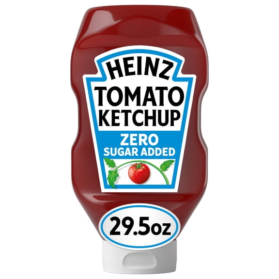 Heinz Tomato Ketchup with No Sugar Added, 29.5 oz Bottle