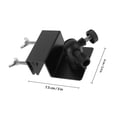 thumbnail image 2 of unbranded Soporte De Montaje Para Panel Solar De Aluminio Negro Para Y Canalones Con Fijación Estable Y Resistente, 2 of 6