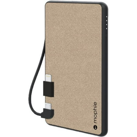 mophie Powerstation Plus Mini 4060mAh External Battery Portable Charger for Micro-USB & Lightning Devices -