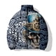 thumbnail image 2 of Chaquetas de invierno para hombre con diseño de esqueleto, modernas y cálidas con estampado 3D, nuevas |-f-| Chaquetas de plumas para hombre 2024, moda genial, nuevas en parkas de hueso, 2 of 5
