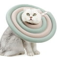 thumbnail image 3 of fastboy Adjustable Anti-Bite Cone Soft Protector for Pet Cat Beige Green S Beige Green L, 3 of 6