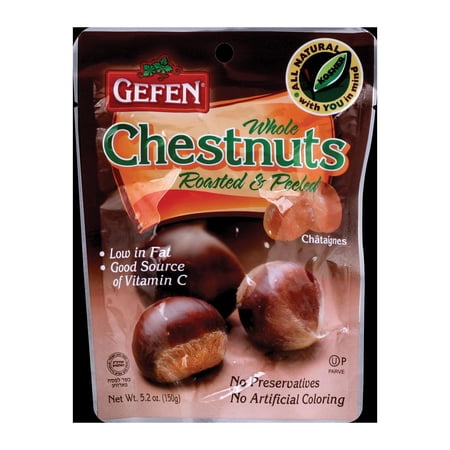 (Pack of 12) Gefen Whole Chestnuts Low Fat  5.2 Oz